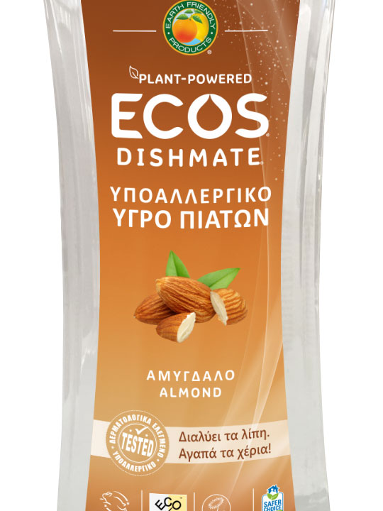 ECOS Dishmate Υγρό Πιάτων για Πλύσιμο στο Χέρι