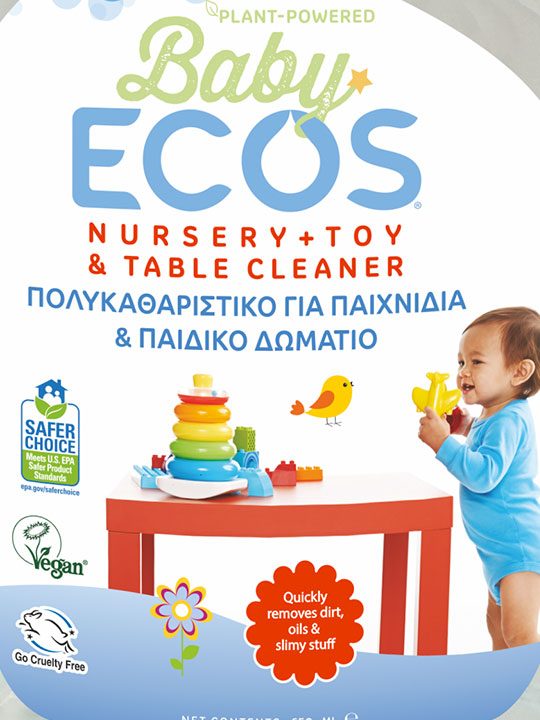 ECOS Baby Καθαριστικό για Παιχνίδια και το Παιδικό Δωμάτιο